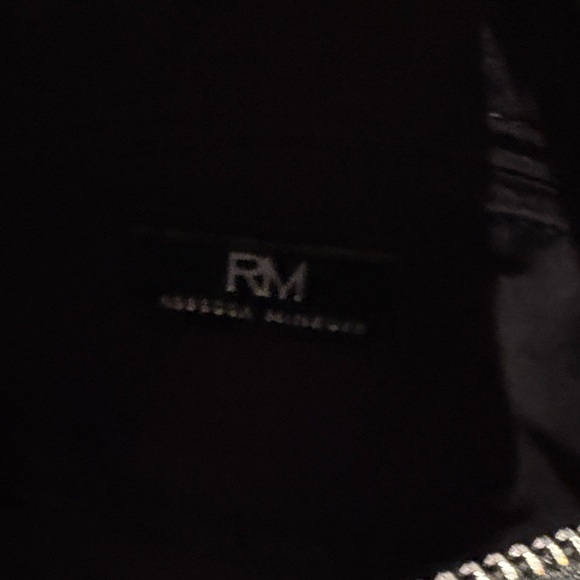 Rebecca Minkoff Black Quilted Crossbody with Silver Chain - Picture 5 of 5